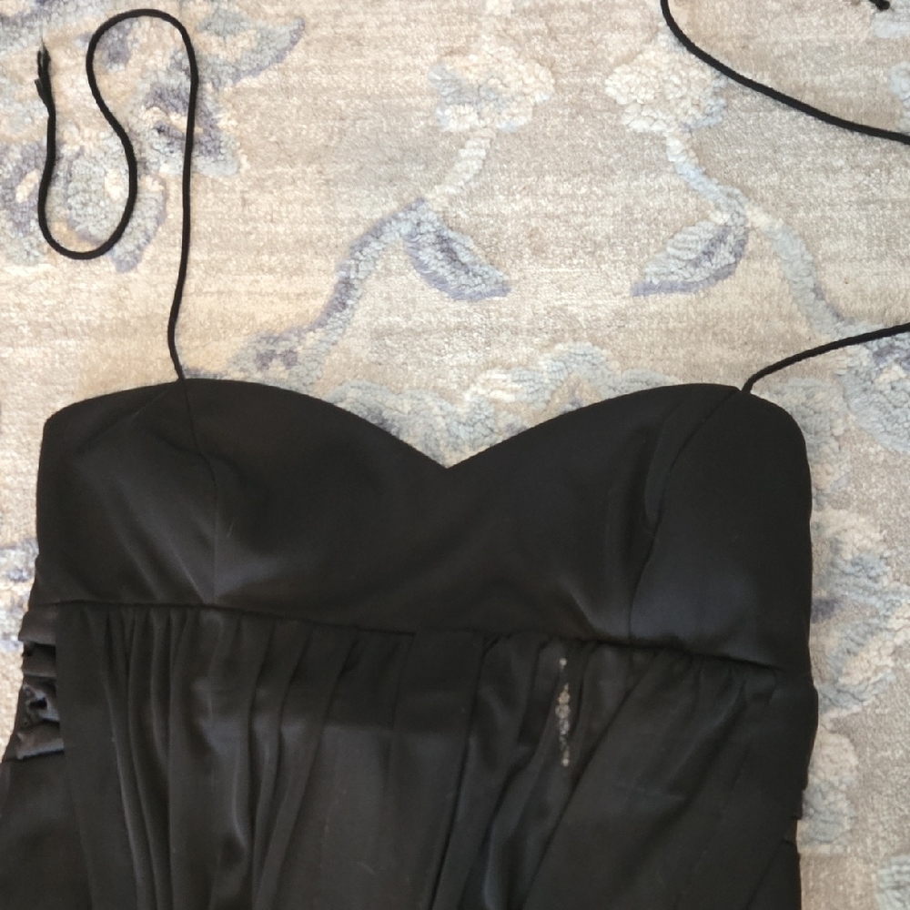 Blu Sage Black Halter Maxi Dress - Picture 4 of 8